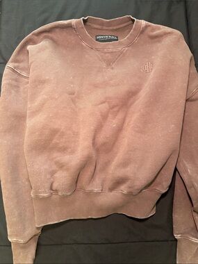Ninth Hall Women's Crewneck Sweatshirt in Dusty Mauve